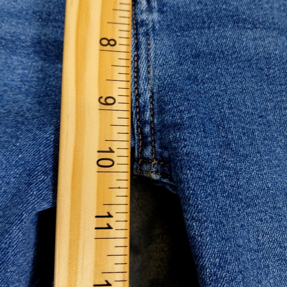 American Eagle Jeans Womens 00 Short Blue Mom Jean High Rise Stretch Denim - Picture 5 of 11